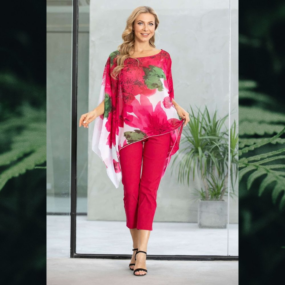 OFV PRINTED PONCHO